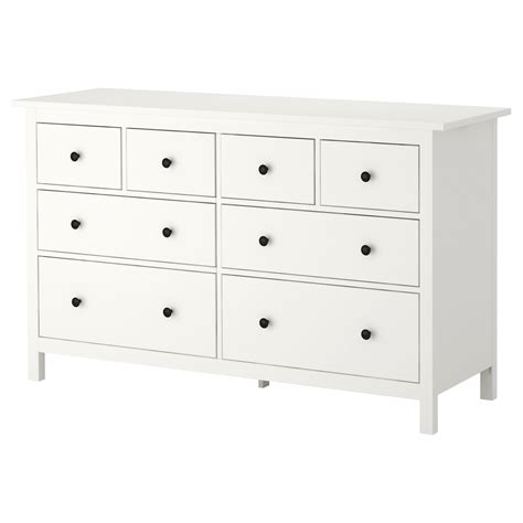 HEMNES Chest of 8 drawers White 160x96 cm IKEA
