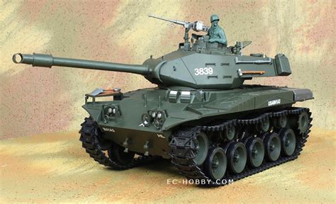 HENG LONG Toys RC Tank 3839 US M41A3 Walker Bulldog 1/16 ...