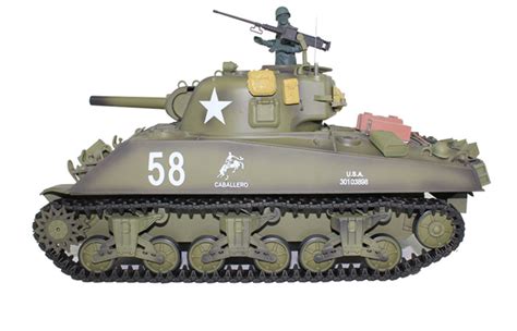 Heng Long us Sherman M4A3 1/16th Scale RC airsoft battle ...