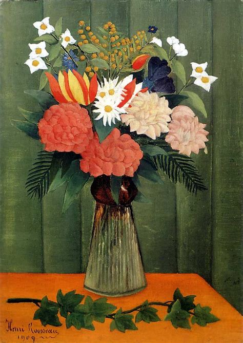 Henri Rousseau s Bouquet | Art Still Life | Pinterest ...