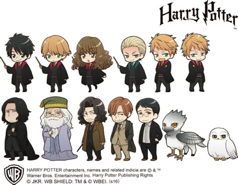 Here are the Official HARRY POTTER Anime Characters | Nerdist