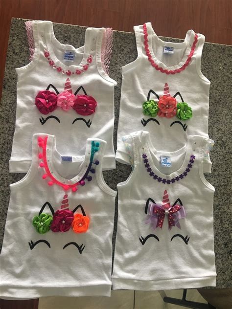 Hermosas Camisetas Unicornio Para Niñas!!!!   U$S 5,00 en ...