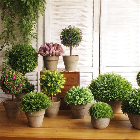 High imitation potted /indoor plants Decoration simulation ...