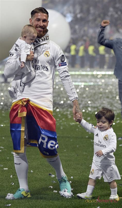 Hijos del Real Madrid: Sergio Ramos y sus dos retoños