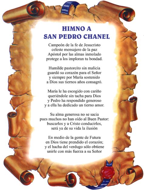 Himno a San Pedro Chanel