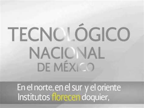 Himno del Tecnológico Nacional de México ACTUALIZADO   YouTube