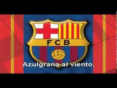 Himno F C Barcelona con letra en español Chords   Chordify