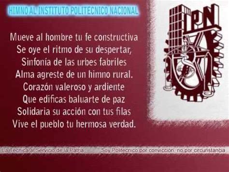 Himno Instituto Politecnico Nacional | articulos ...