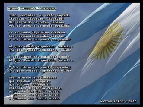 HIMNO NACIONAL ARGENTINO 1810   2010 BICENTENARIO.wmv | My ...