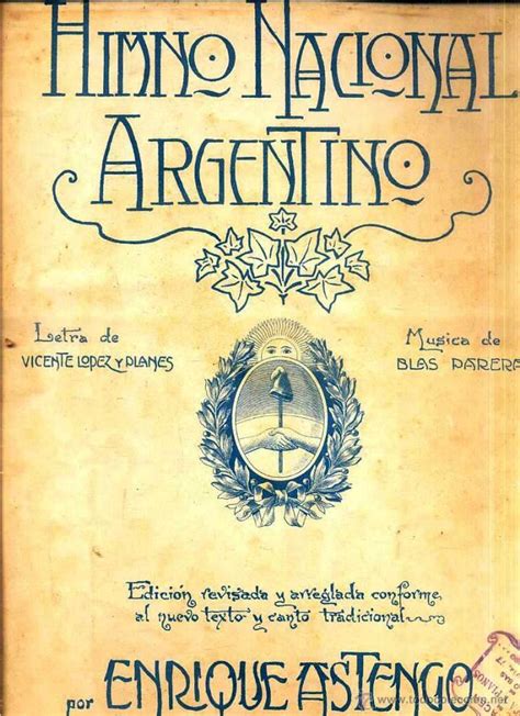 himno nacional argentino   Comprar Partituras musicales ...