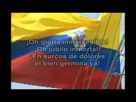 himno nacional completo   colombia   YouTube