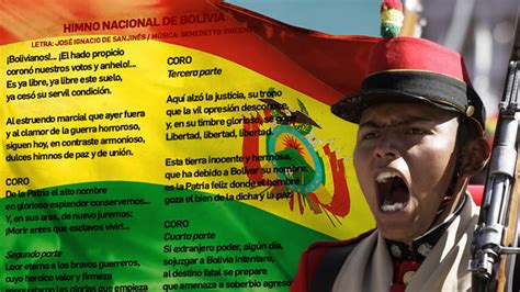 Himno Nacional de Bolivia completo: letras en Castellano ...