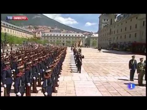 Himno Nacional de España en el Escorial   YouTube