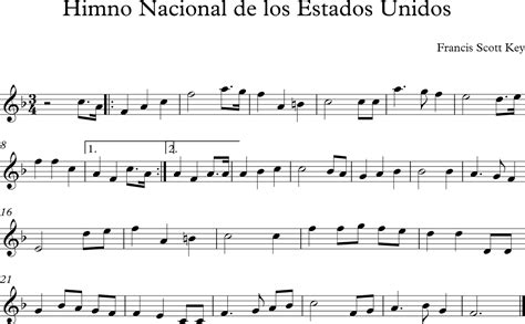 Himno Nacional de los Estados Unidos | Música | Pinterest ...