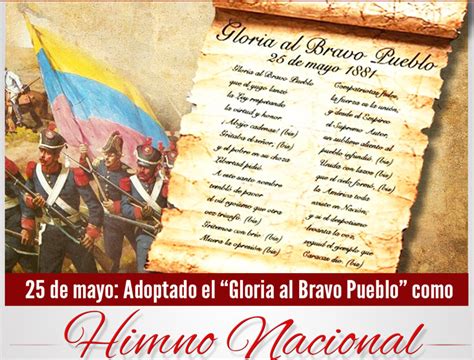 Himno nacional de Venezuela.