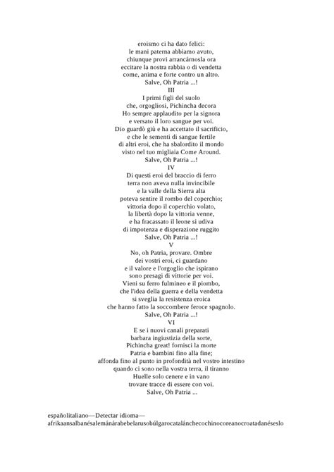 himno nacional del Ecuador