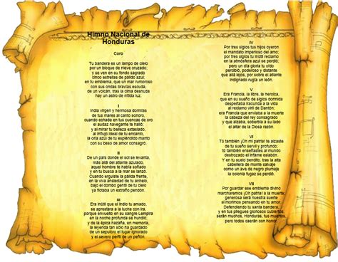 Himno nacional en pergamino   Imagui