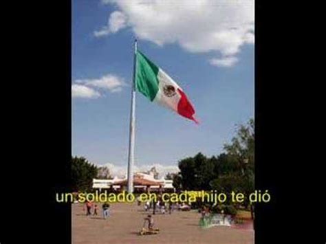 Himno Nacional Mexicano  con letra & cantado  | Doovi