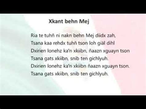 Himno Nacional Mexicano en mixteco | Doovi