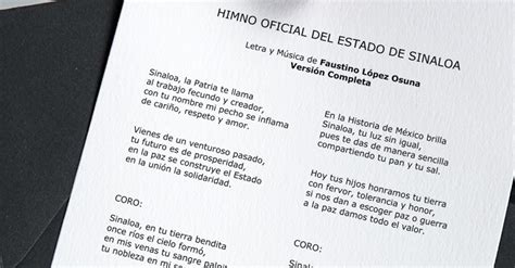 Himno oficial de Sinaloa