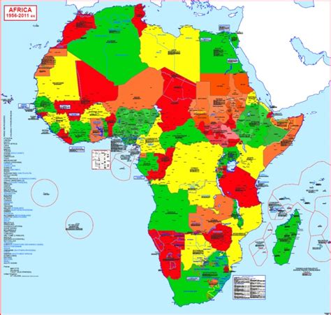 Hisatlas   Map of Africa 2011