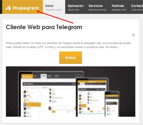 Hispagram: Un cliente web de Telegram en español   Nerdilandia