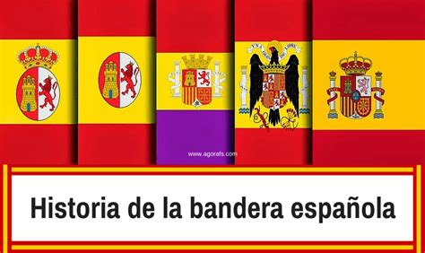 Historia de la bandera española y su evolución  con fotos