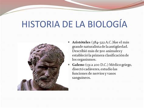 HISTORIA DE LA BIOLOGÍA   ppt video online descargar