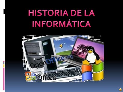 Historia de la informatica powerpoint
