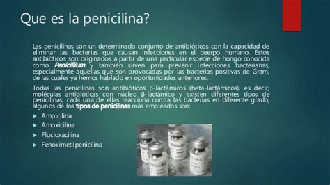 Historia de la penicilina