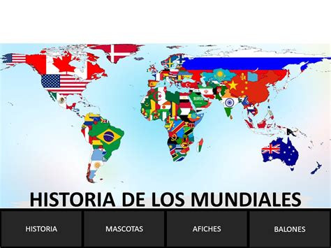 HISTORIA DE LOS MUNDIALES   ppt descargar
