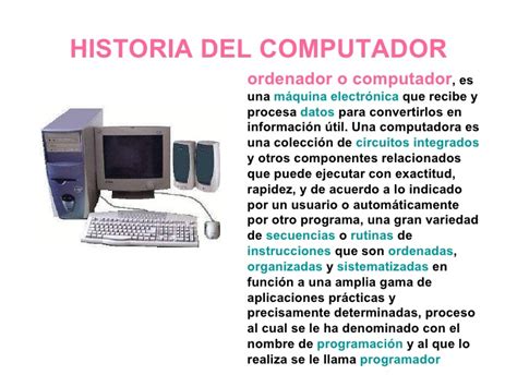 Historia Del Computador