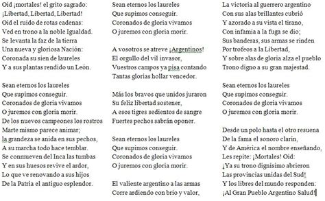 Historia del Himno Nacional Argentino   Taringa!