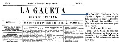 Historia metrologia Costa RIca
