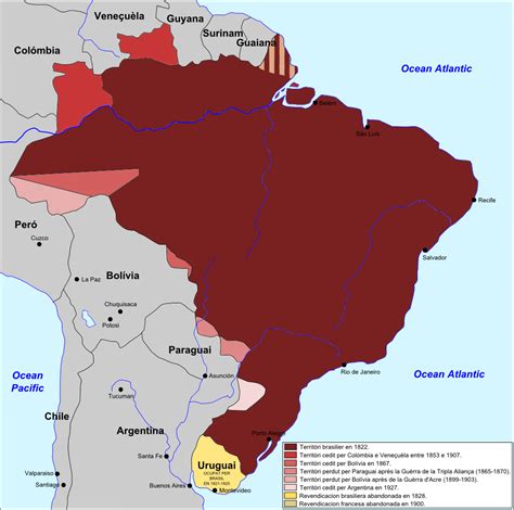 Historia territorial del Brasil   Wikipedia, la ...