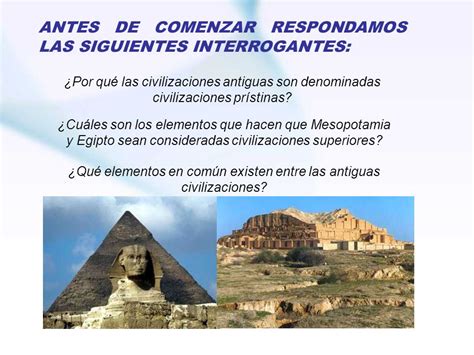 Historia Universal 2011 CLASE Nº 2 Primeras Civilizaciones ...