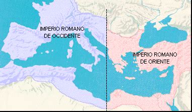 historia universal: division imperio romano oriente y ...