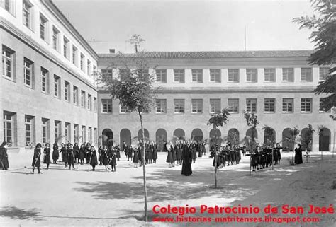 Historias matritenses: Colegio Patrocinio de San José