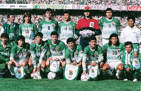 Historical classification of Bolivia to the 1994 World Cup ...