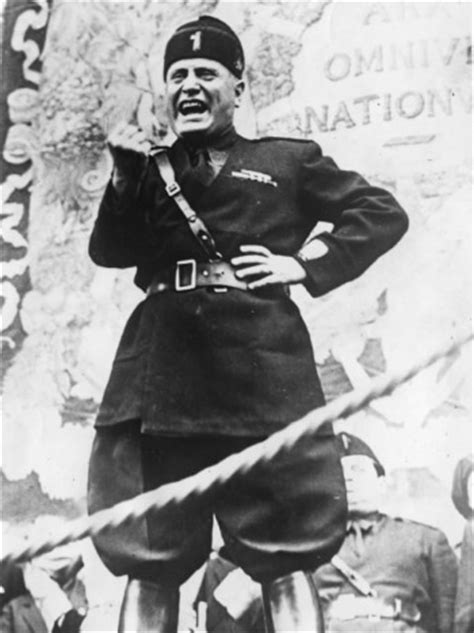 History Help: Key Personality: Benito Mussolini
