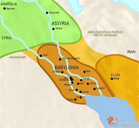 History of Ancient Iraq or Mesopotamia in 2500 BCE
