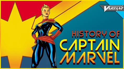 History Of Captain Marvel!  Carol Danvers    YouTube