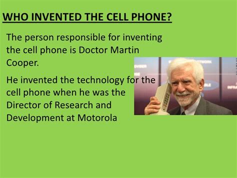 History of the cell phone