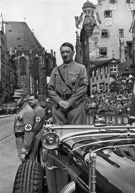 Hitler at a Nazi Party Rally | 100 Photographs | The Most ...