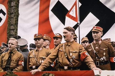 hitler at dortmund rally 3   Axis Military Leaders ...