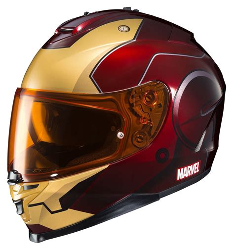 HJC IS 17 Iron Man Helmet   RevZilla