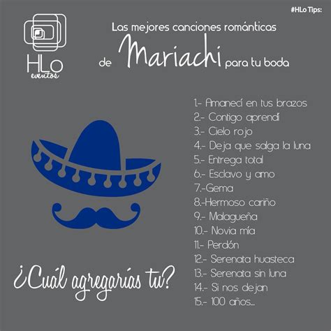 #HLo Tips: Las mejores canciones románticas con mariachi ...