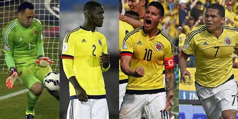 Hojas de vida de la Selección Colombia en Copa América ...