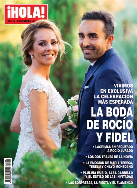 ¡HOLA! adelanta su edición por la boda de Rocío Carrasco y ...