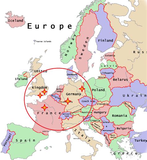 Holanda Mapa Europa